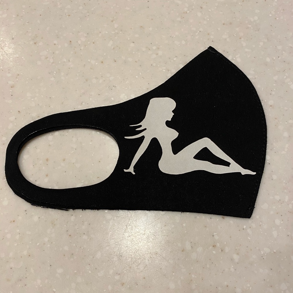 Face mask “sexy silhouette”